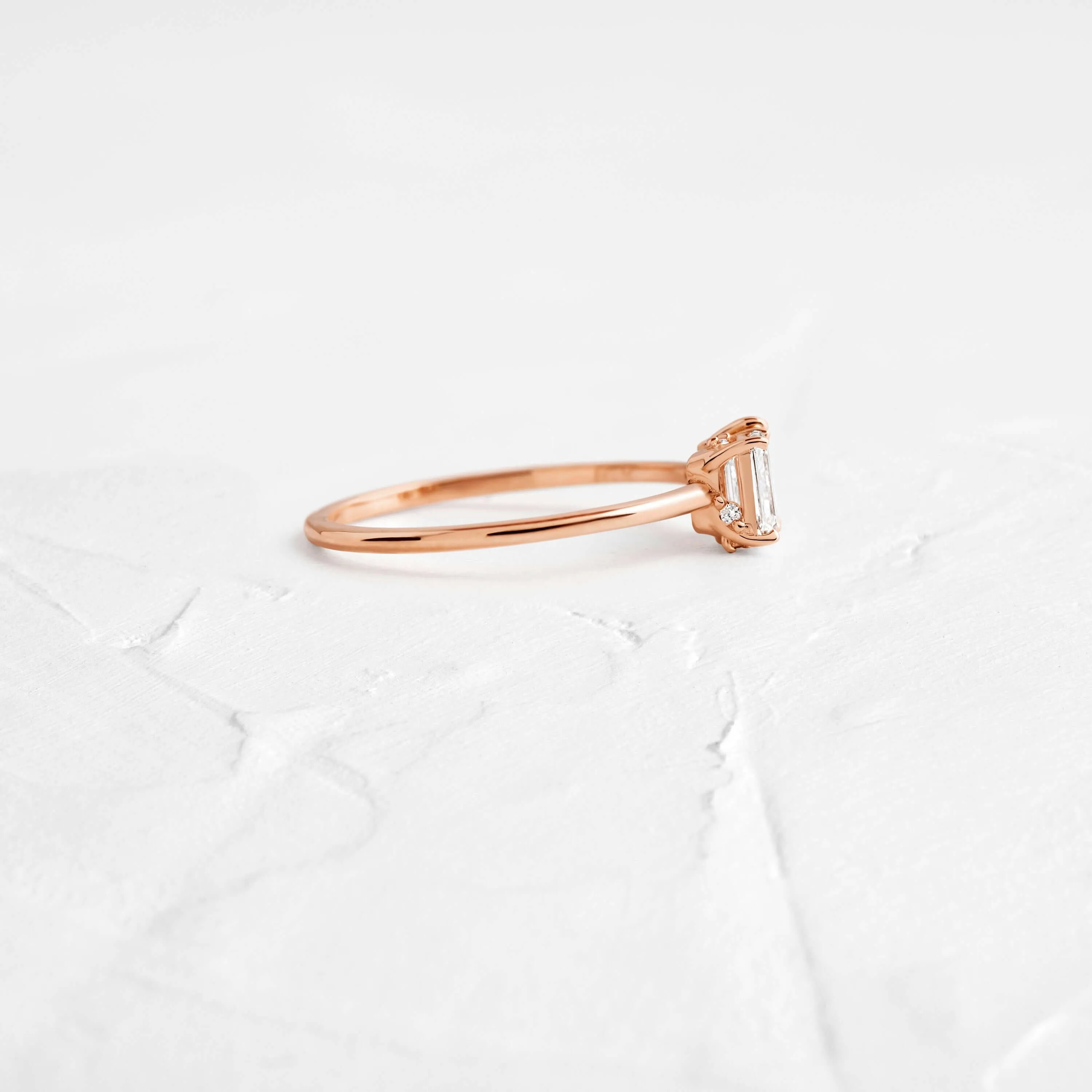 Toi et Moi et Le Reste Ring with Hidden Diamond Basket