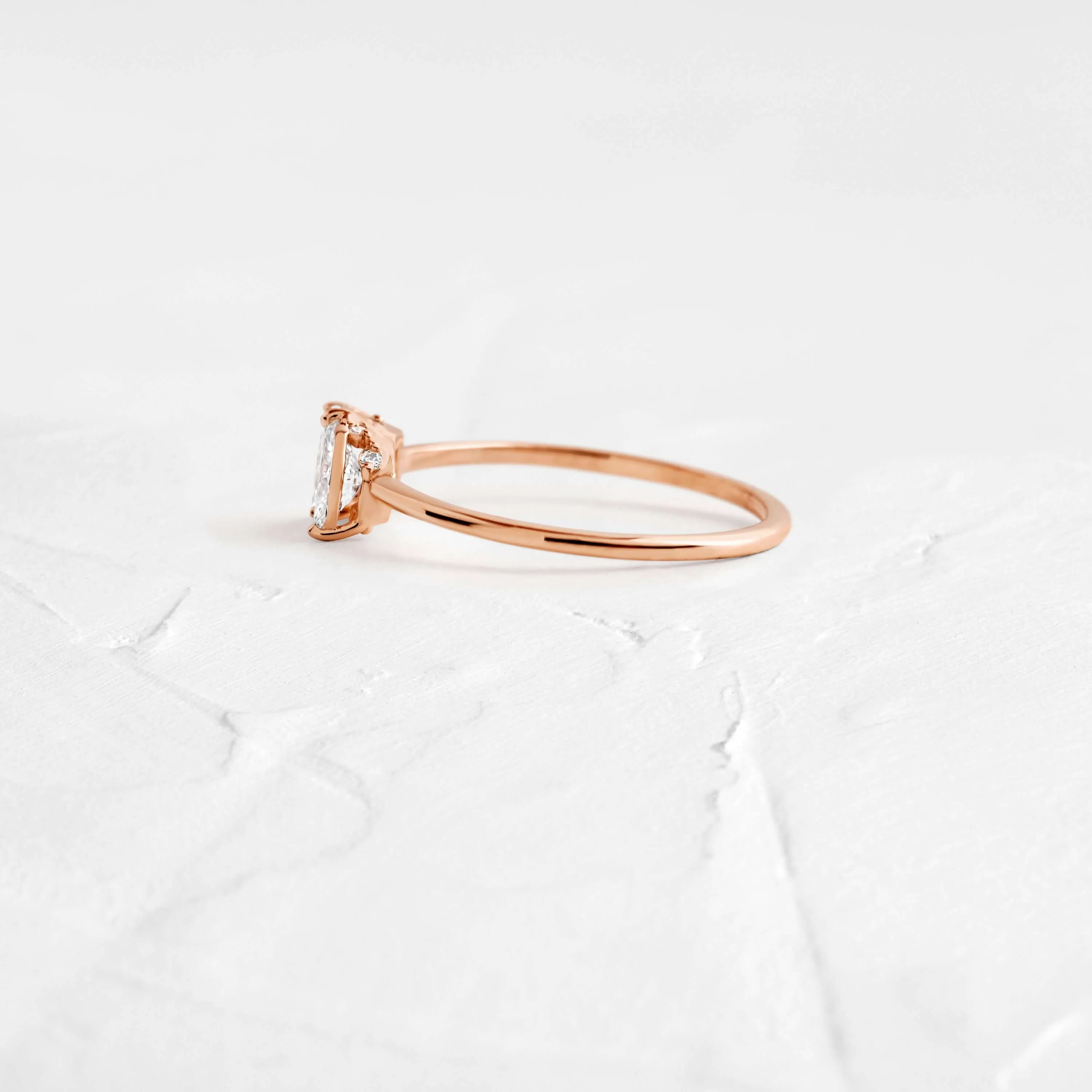 Toi et Moi et Le Reste Ring with Hidden Diamond Basket