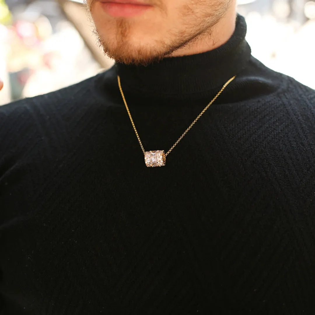 Trendolla Men Imperial Crown Necklace