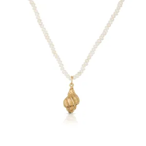 Trit??n 18K Gold Plated Necklace w. Pearls
