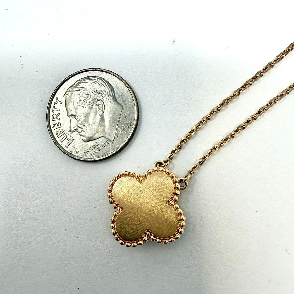 Van Cleef & Arpels Vintage Alhambra Pendant  Necklace