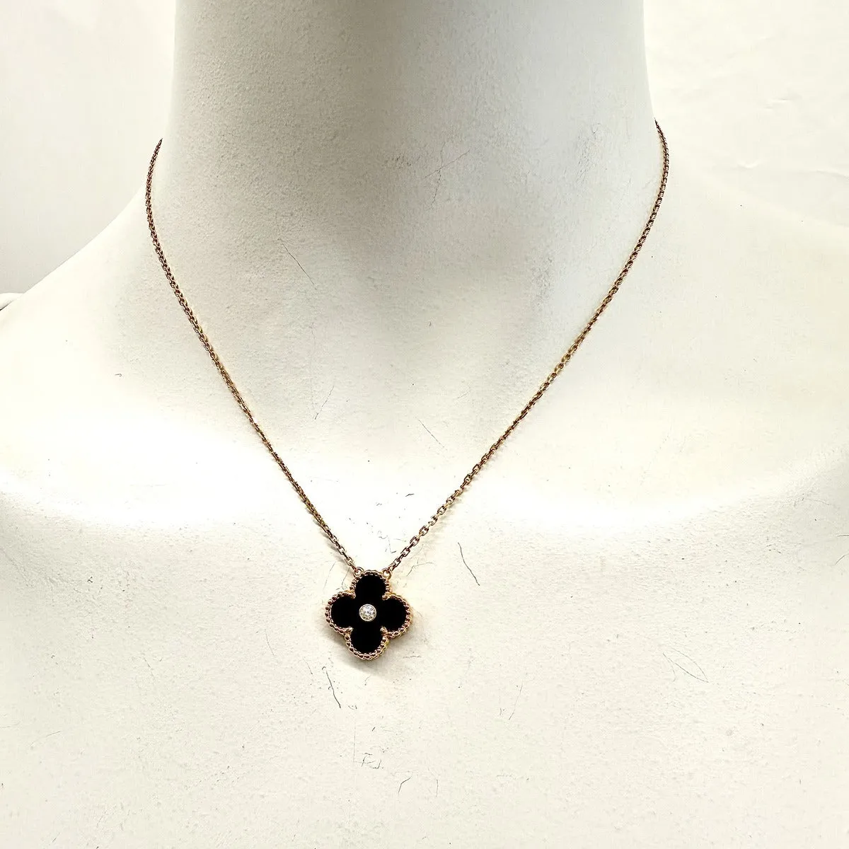 Van Cleef & Arpels Vintage Alhambra Pendant  Necklace