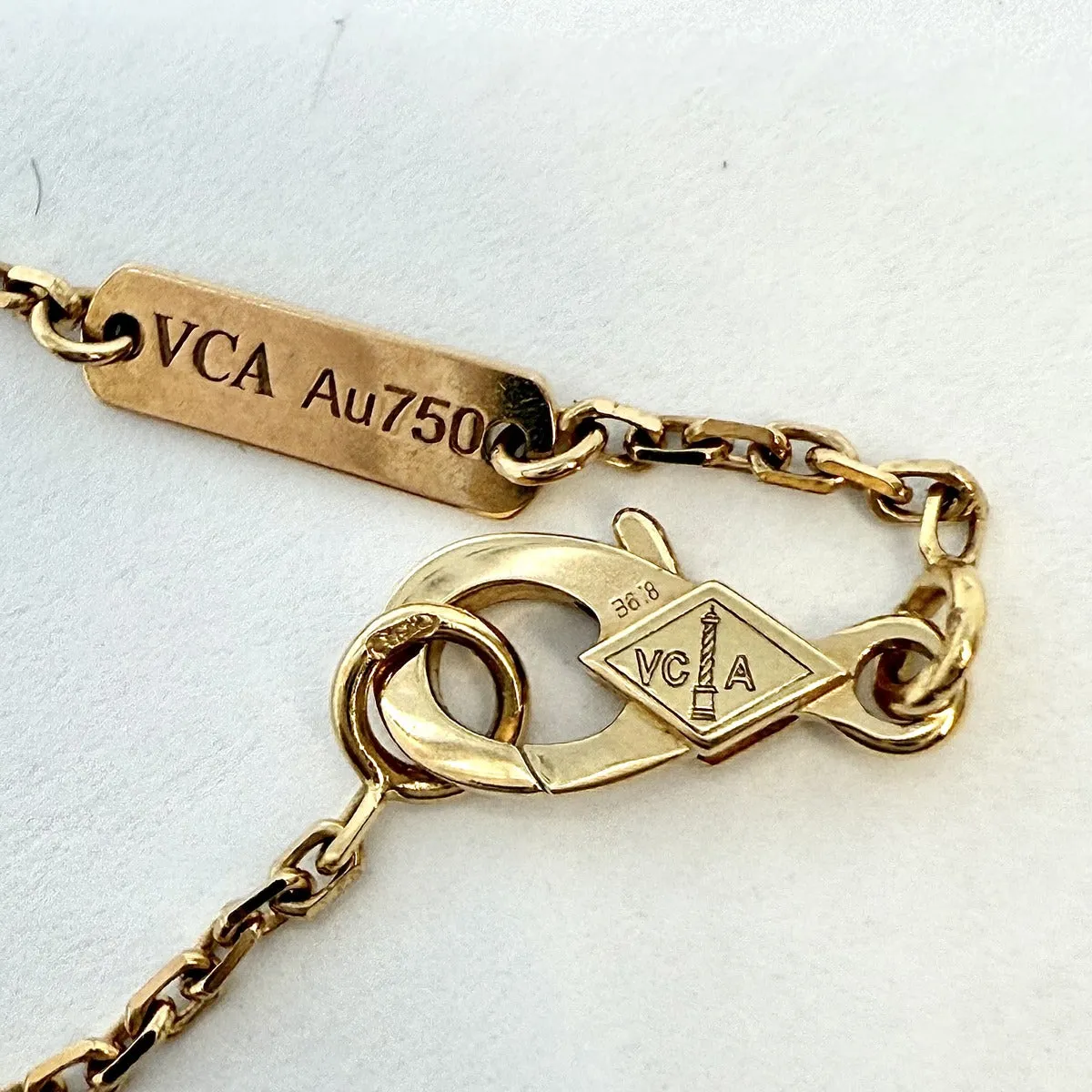 Van Cleef & Arpels Vintage Alhambra Pendant  Necklace