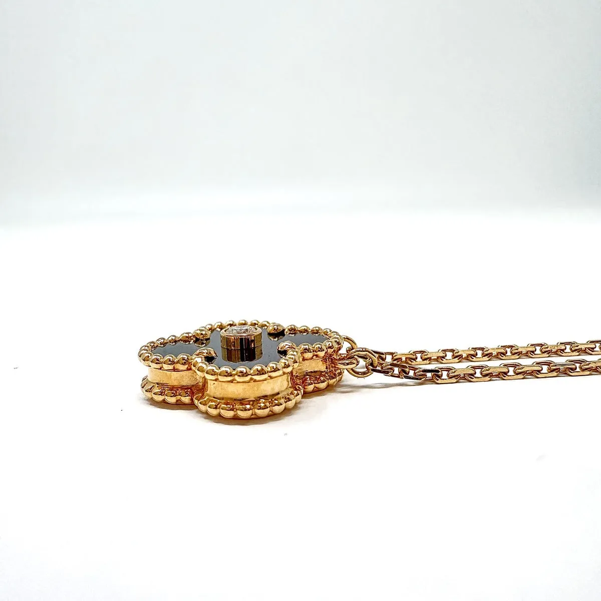 Van Cleef & Arpels Vintage Alhambra Pendant  Necklace