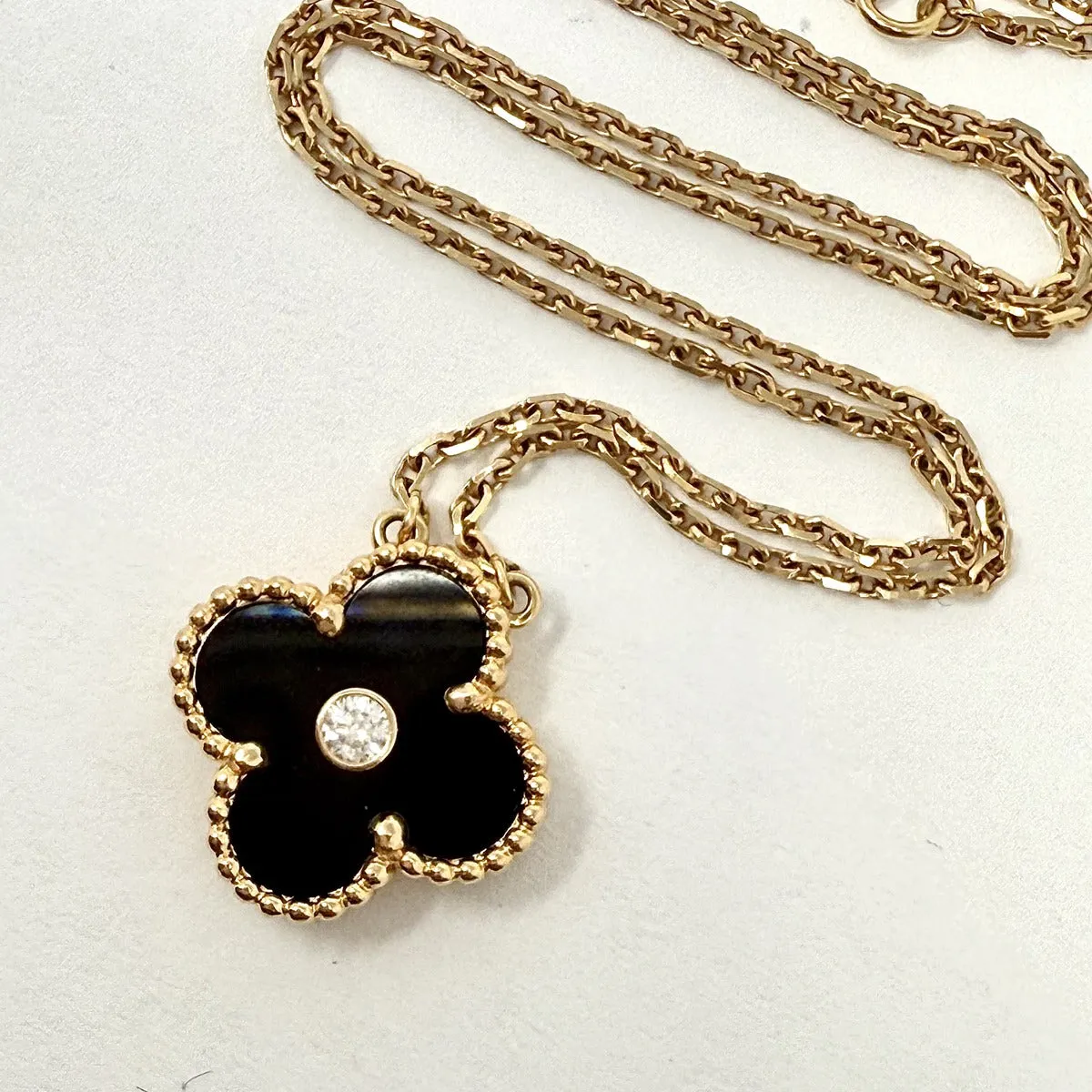 Van Cleef & Arpels Vintage Alhambra Pendant  Necklace