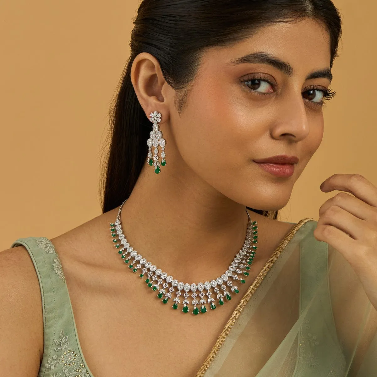 Zircon Necklace 177113