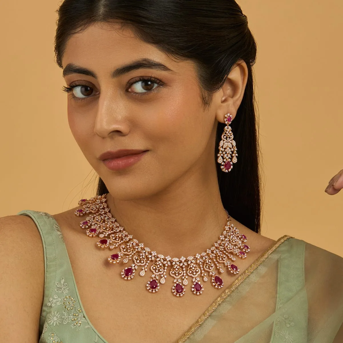 Zircon Necklace 178629