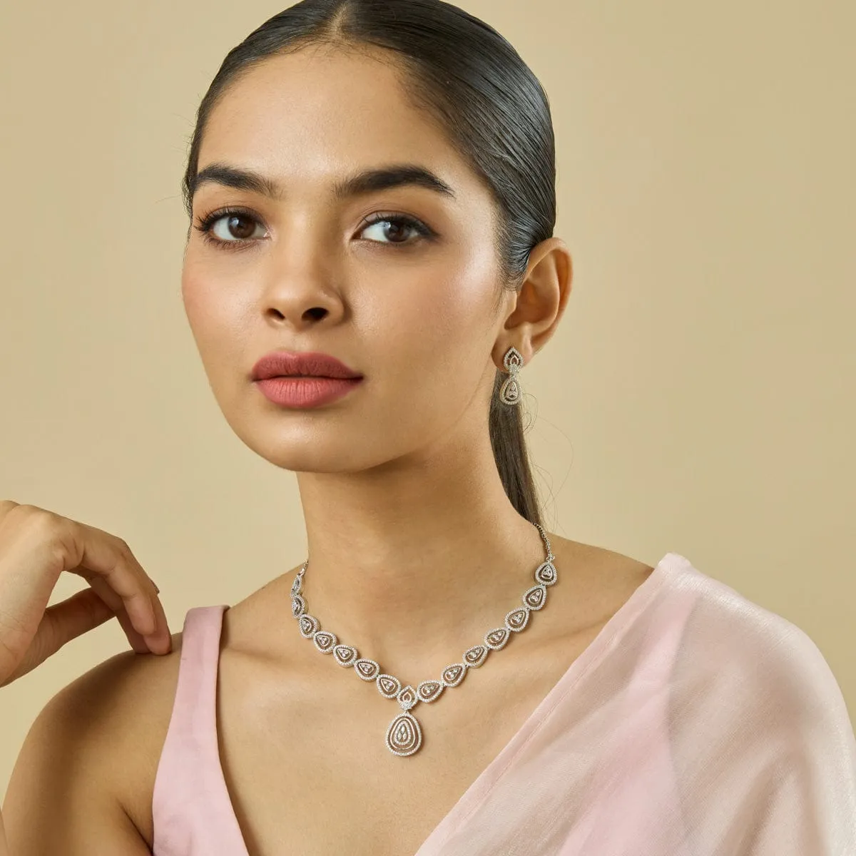 Zircon Necklace 184911